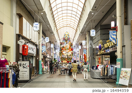 上川端商店街の写真素材