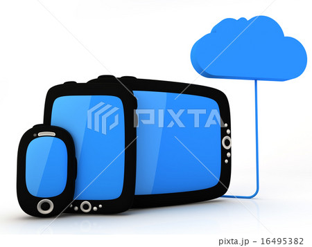 Cloud computing concept 16495382