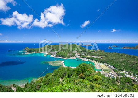 父島 旭山からの眺望 16498603