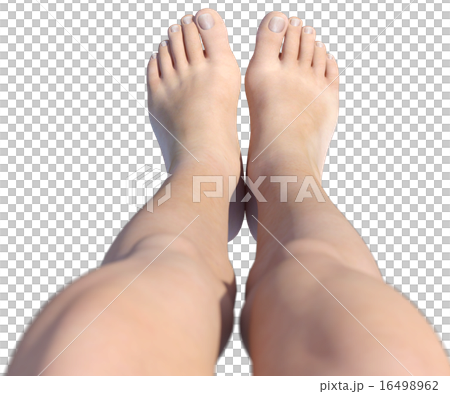 女性の素足 ボディーパーツ perming 3DCG イラスト素材 女性の素足 ボディーパーツ perming 3DCG イラスト素材 16498962