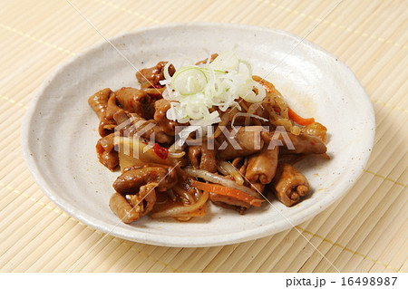 モツの辛味噌炒め 16498987