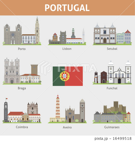 Portugal. Symbols of cities 16499518