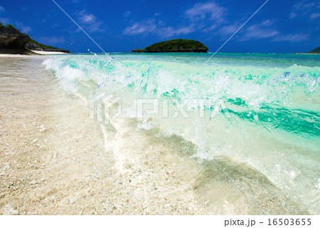 沖縄のビーチ・ジューマ海岸・野甫島 沖縄のビーチ・ジューマ海岸・野甫島 16503655