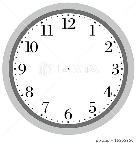 Clock No Needle Stock Illustration