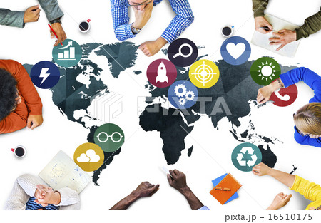 Global Communication World Earth Connection Network Concept 16510175