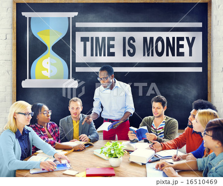 Time Money Hour Glass Casual People Concept Time Money Hour Glass Casual People Concept 16510469