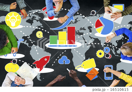 Marketing Global Business Growth Commercial Media Concept 16510615