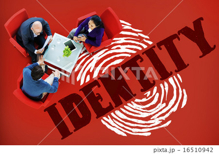 Finger print Identity Branding Protection Safety Concept 16510942