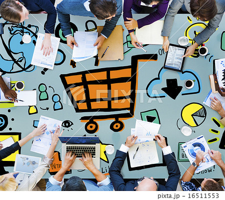 Online Marketing Strategy Branding Commerce Advertising Concept Online Marketing Strategy Branding Commerce Advertising Concept 16511553
