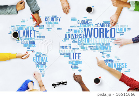 World Globalization International Life Planet Concept World Globalization International Life Planet Concept 16511666