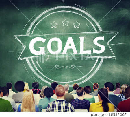 Goal Aspiration Expectation Encourage Dreams Concept 16512005