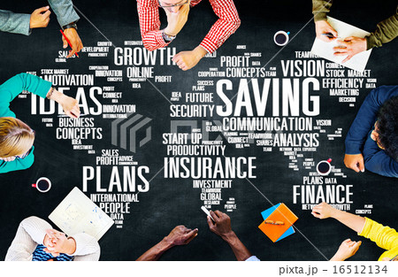 Saving Insurance Plans Ideas Finance Growth Analysis Concept 16512134