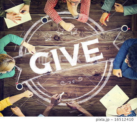 Give Help Donation Support Provide Volunteer Concept Give Help Donation Support Provide Volunteer Concept 16512410