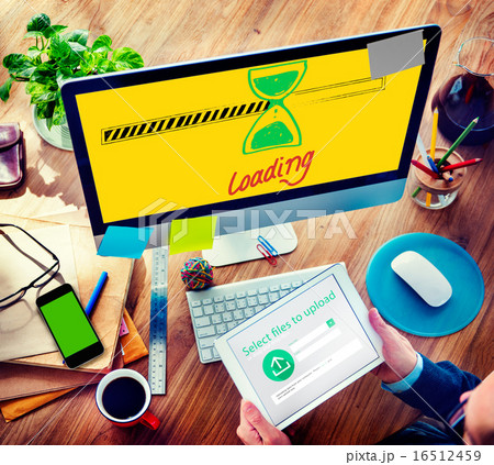Loading Data Information Transfer Digital Internet Concept Loading Data Information Transfer Digital Internet Concept 16512459