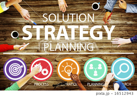 Strategy Business Goals Solution Success Concept 16512943