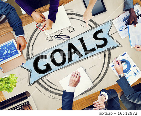 Goal Aspiration Expectation Encourage Dreams Concept 16512972