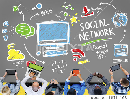 Social Network Social Media Internet WWW Web Online Concept Social Network Social Media Internet WWW Web Online Concept 16514168