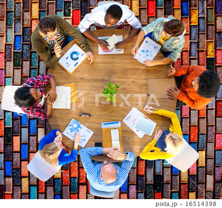 Meeting Data Analysis Communication Planning Business Concept 16514398