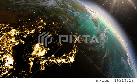 Planet Earth East Asia zone 16518215