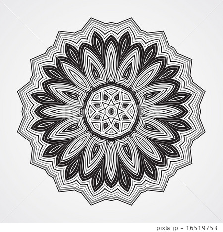 Ethnic Fractal Mandala. Ethnic Fractal Mandala. 16519753