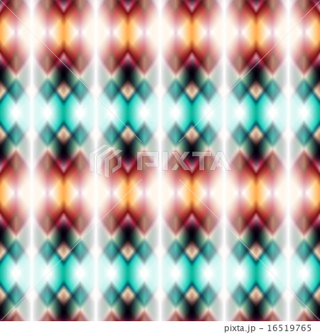 Vector seamless ikat ethnic pattern Vector seamless ikat ethnic pattern 16519765
