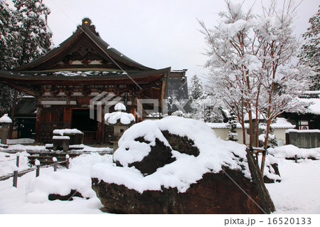 大雪の甲州塩山恵林寺 16520133