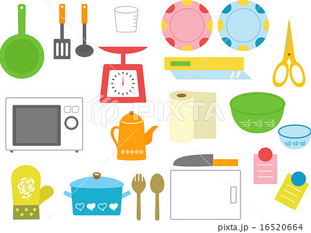 キッチン 台所 イラスト素材のイラスト素材 16520664 Pixta