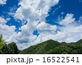 山間部 夏空 山間部 夏空 16522541