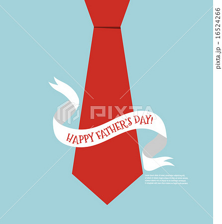 Happy fathers day card design with Big Tie. Vector Illustration. Happy fathers day card design with Big Tie. Vector Illustration. 16524266