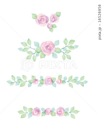 赤いバラのイラスト 赤いバラのイラスト 16526956