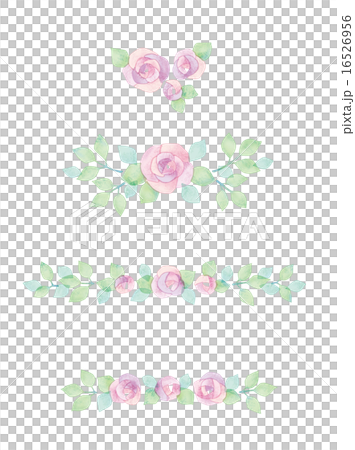 赤いバラのイラスト 赤いバラのイラスト 16526956