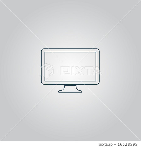 Vector monitor icon Vector monitor icon 16528595