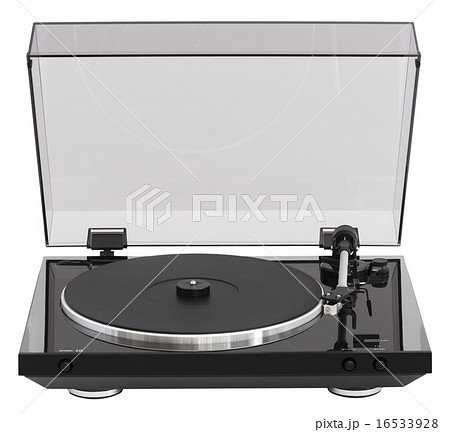 Simple Turntable Isolated on White Background 16533928