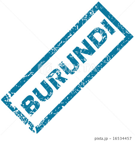 Burundi rubber stamp  16534457