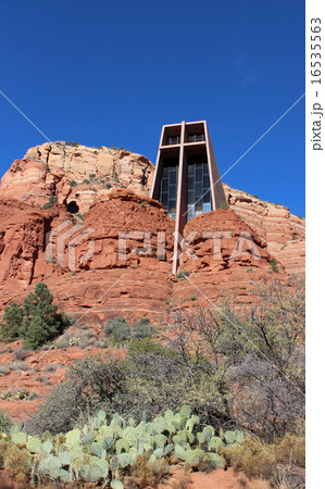 Chapel Of The Holy Cross アリゾナ州 セドナ ホーリークロス教会の写真素材