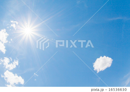 青空と太陽 16536630