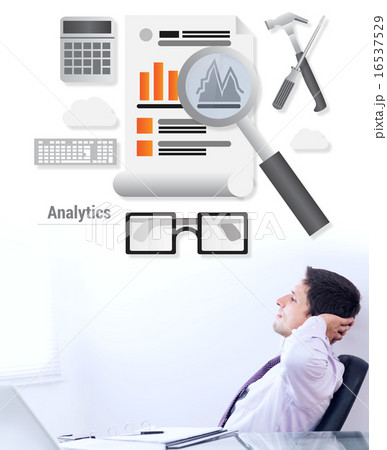 Composite image of business analytics Composite image of business analytics 16537529