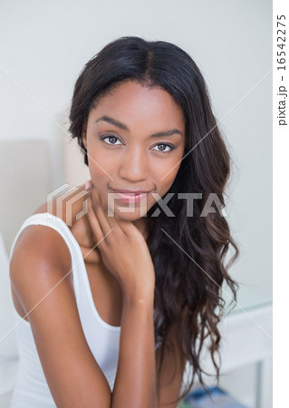 Beautiful woman smiling at camera Beautiful woman smiling at camera 16542275