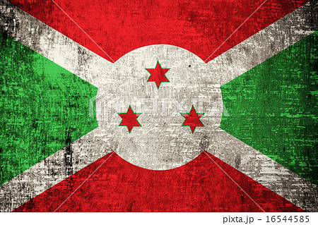 Burundi Flag painted on wood Burundi Flag painted on wood 16544585