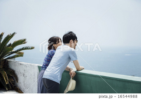 カップル、海 16544988