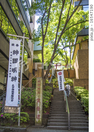 神田明神(神田神社)の裏参道(東京都千代田区) 神田明神(神田神社)の裏参道(東京都千代田区) 16547190