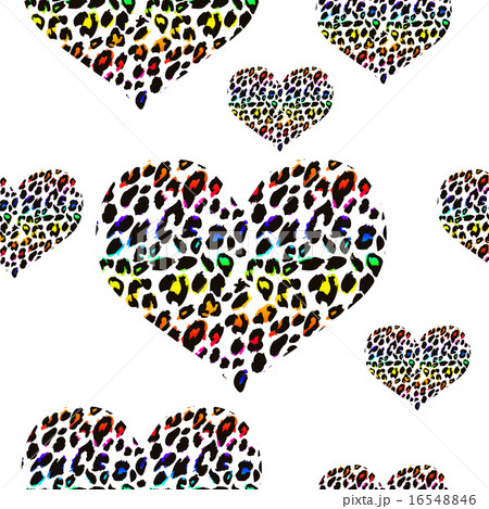 Leopard print pattern. Repeating background Leopard print pattern. Repeating background 16548846