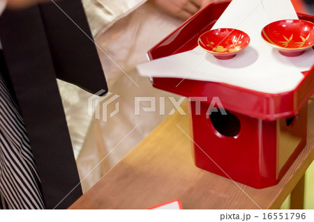 Bride's kimono by pure white dress Bride's kimono by pure white dress 16551796