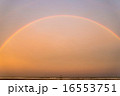 夕焼けに映える虹 16553751