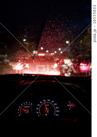 traffic accident. View from car seat. traffic accident. View from car seat. 16555633