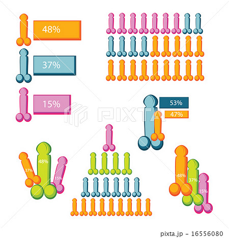 vector set infographics xxx business from colorful 16556080