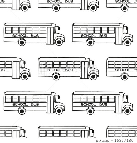 School bus seamless pattern School bus seamless pattern 16557136