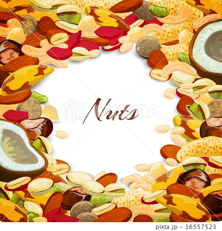 Nuts Mix Background 16557523