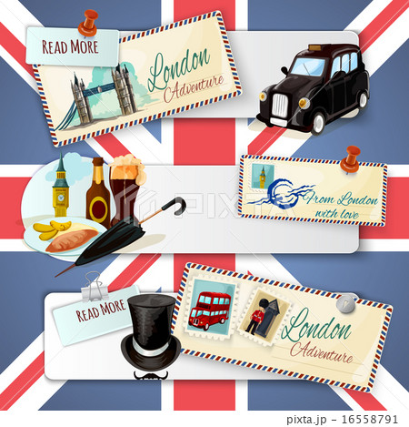 London Touristic Banner Set 16558791