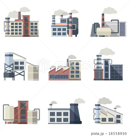 Industrial Building Set 16558930